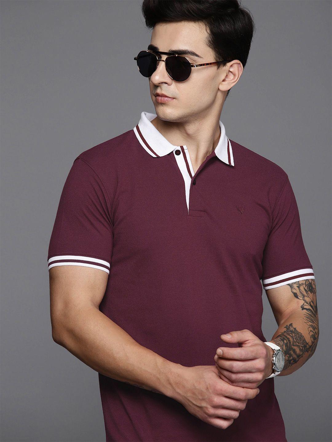 allen solly men polo collar t-shirt