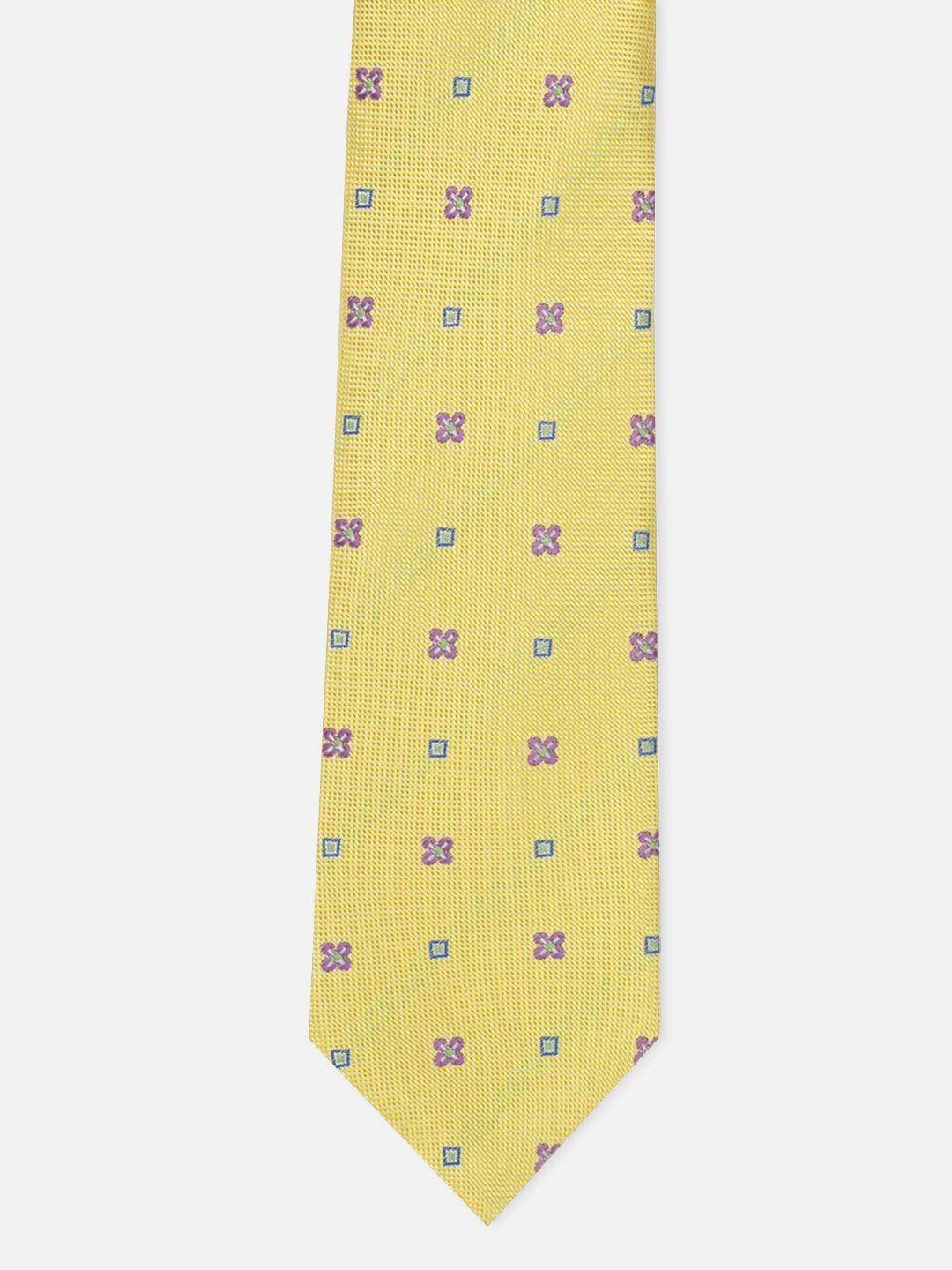 allen solly men printed broad tie