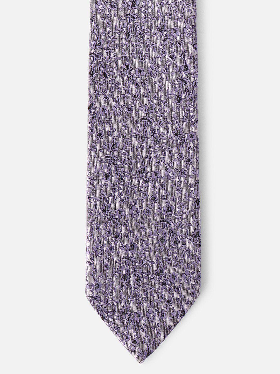 allen solly men printed skinny tie