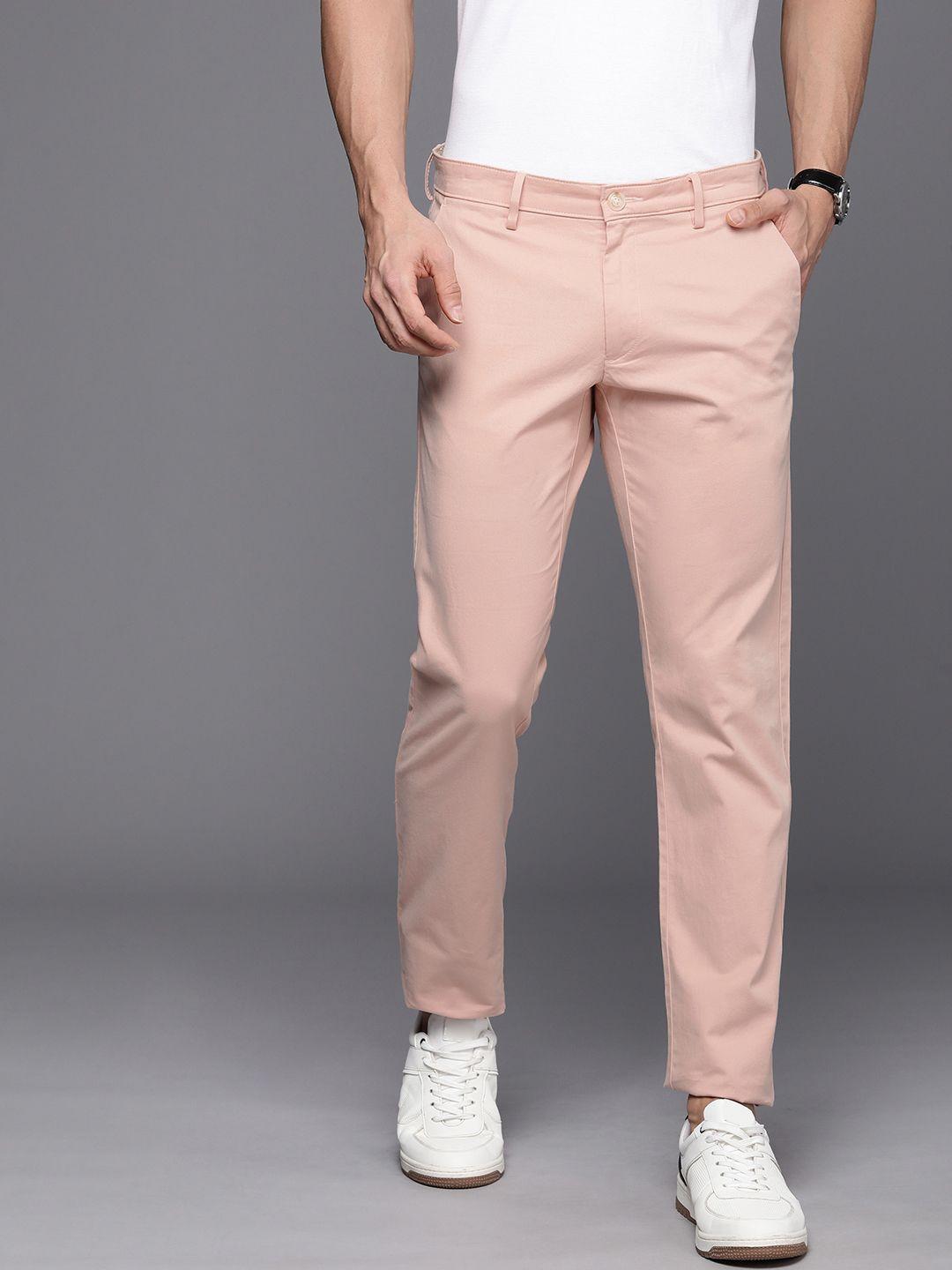 allen solly men slim fit chinos trousers