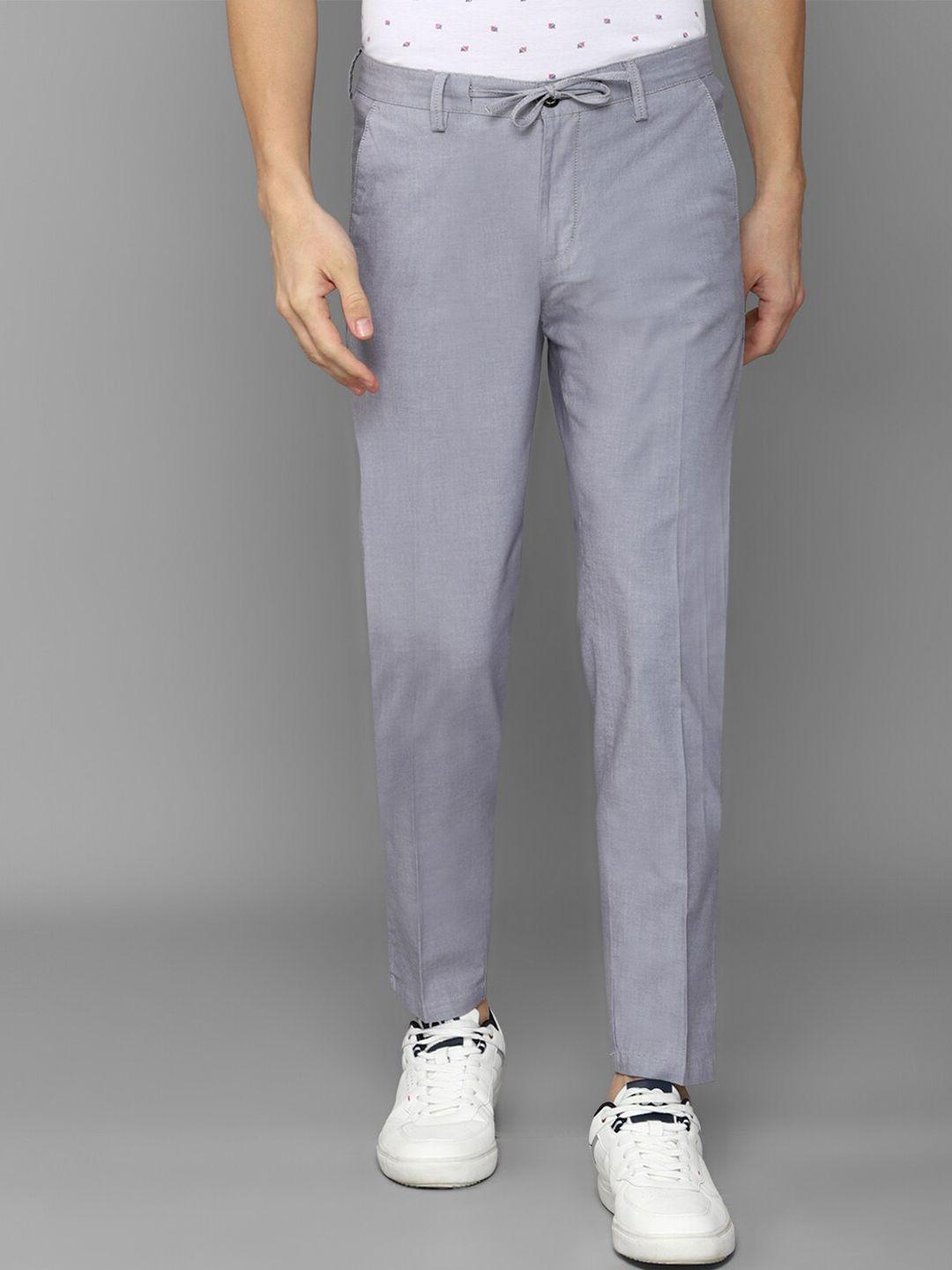 allen solly men slim fit trousers