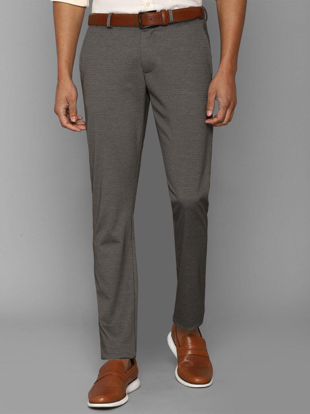 allen solly men slim fit trousers