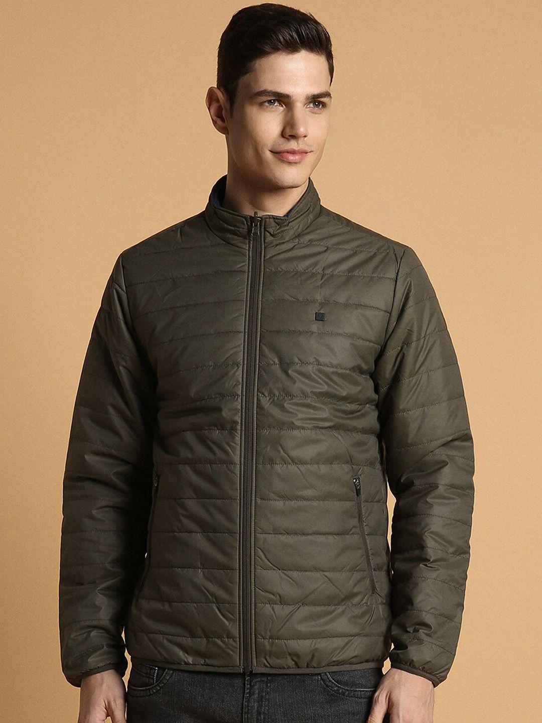 allen solly mock collar padded jacket