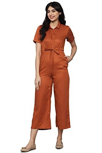 allen solly orange jumpsuit