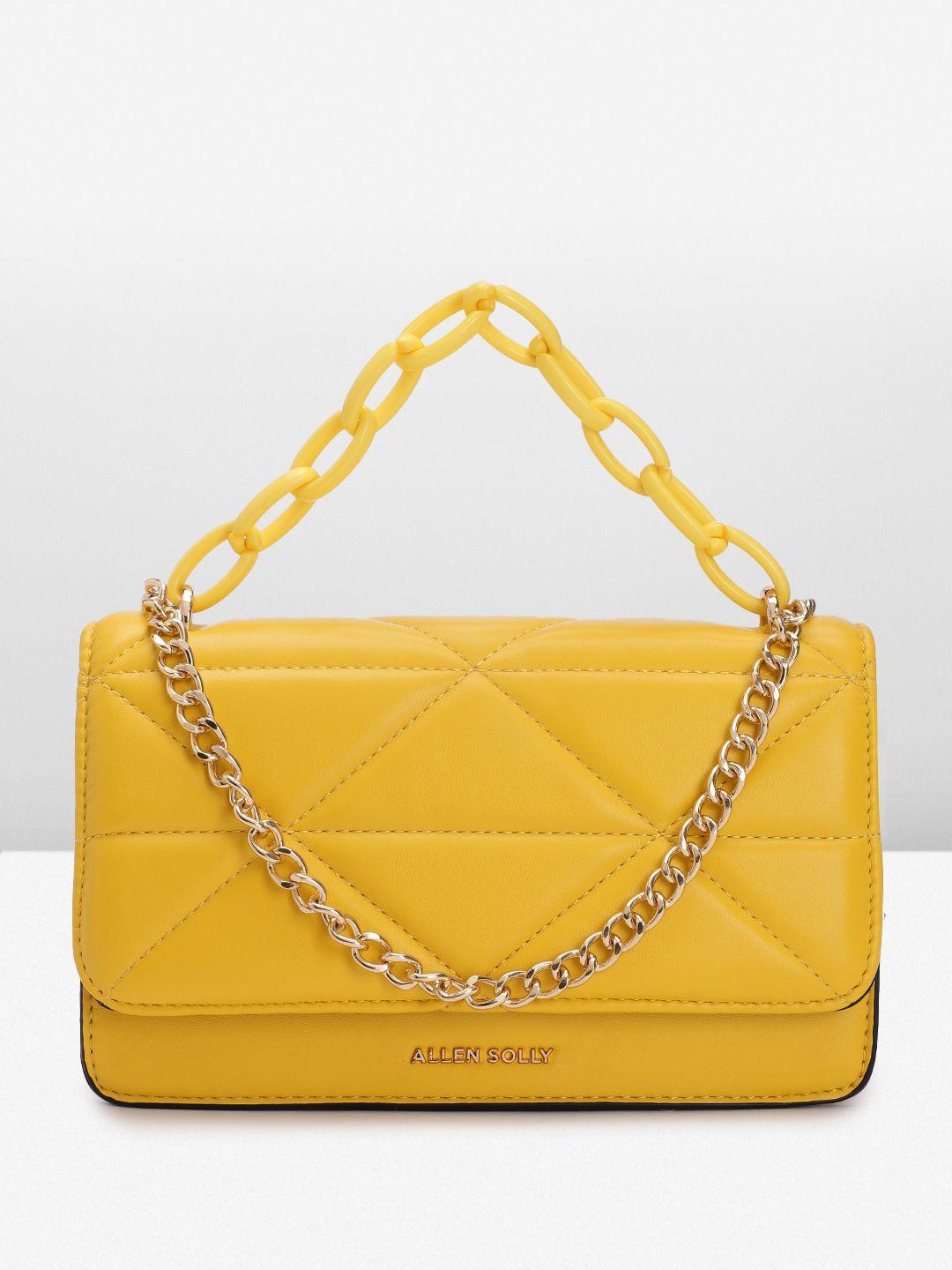 allen solly quilted satchel