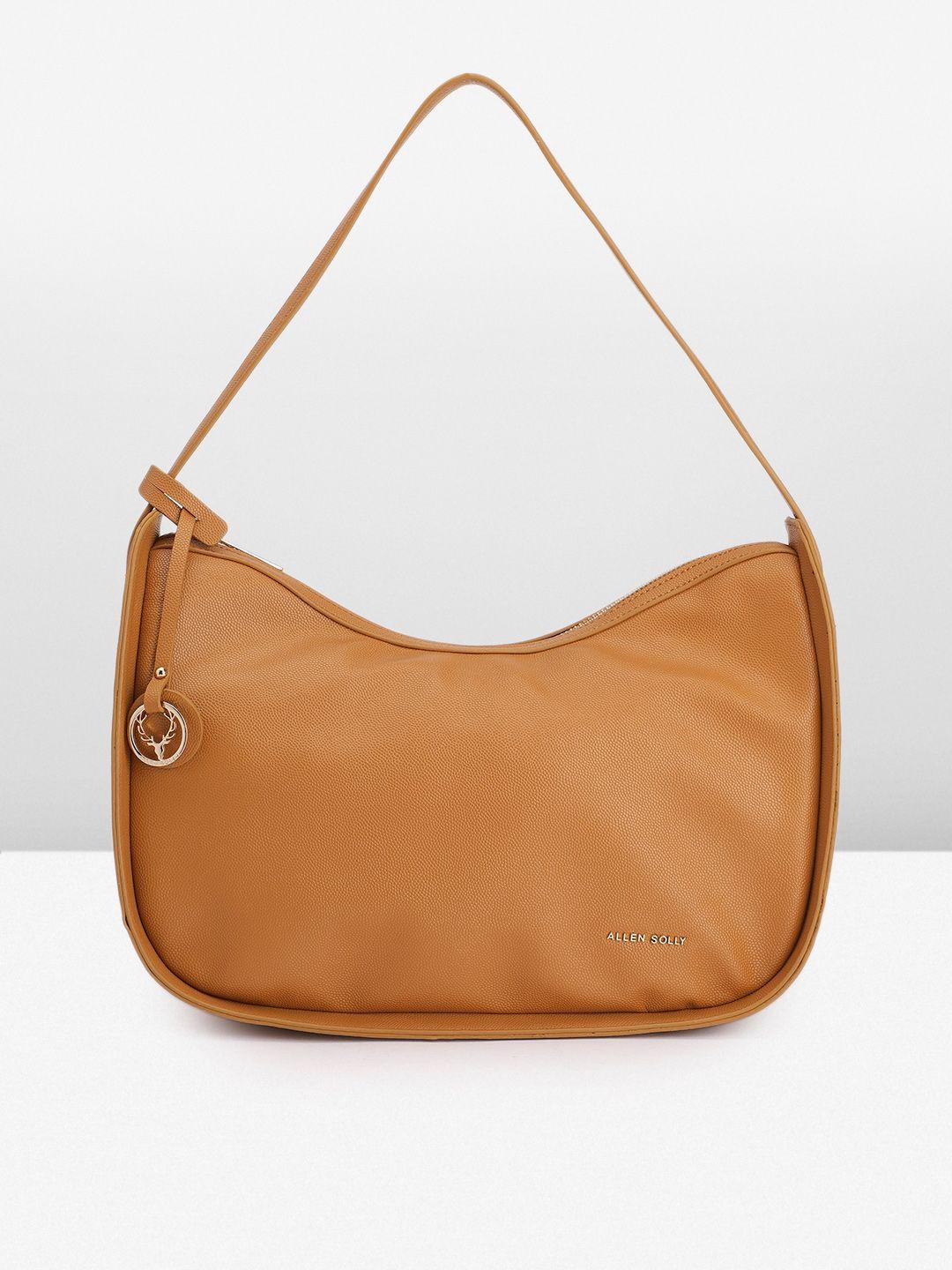 allen solly solid hobo bag