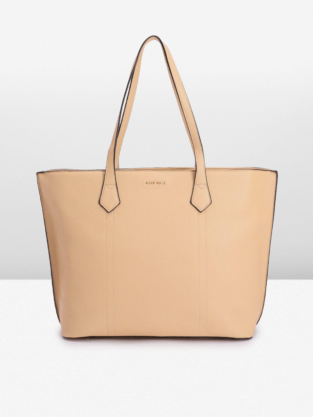 allen solly solid shoulder bag