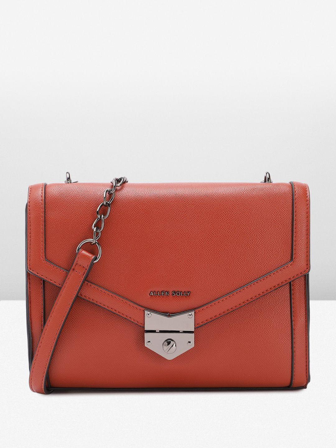 allen solly solid sling bag