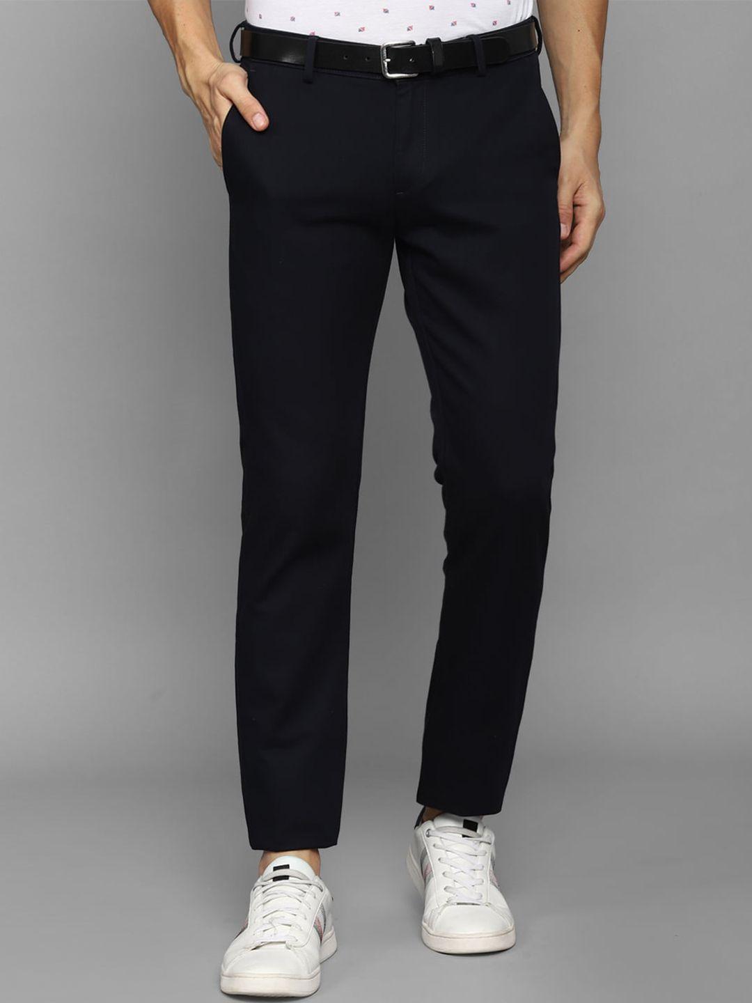 allen solly sport men cotton  slim fit trousers