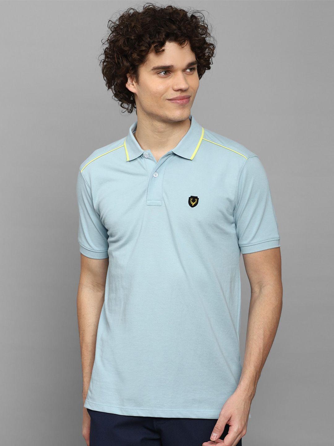 allen solly sport short sleeve polo collar casual t-shirt
