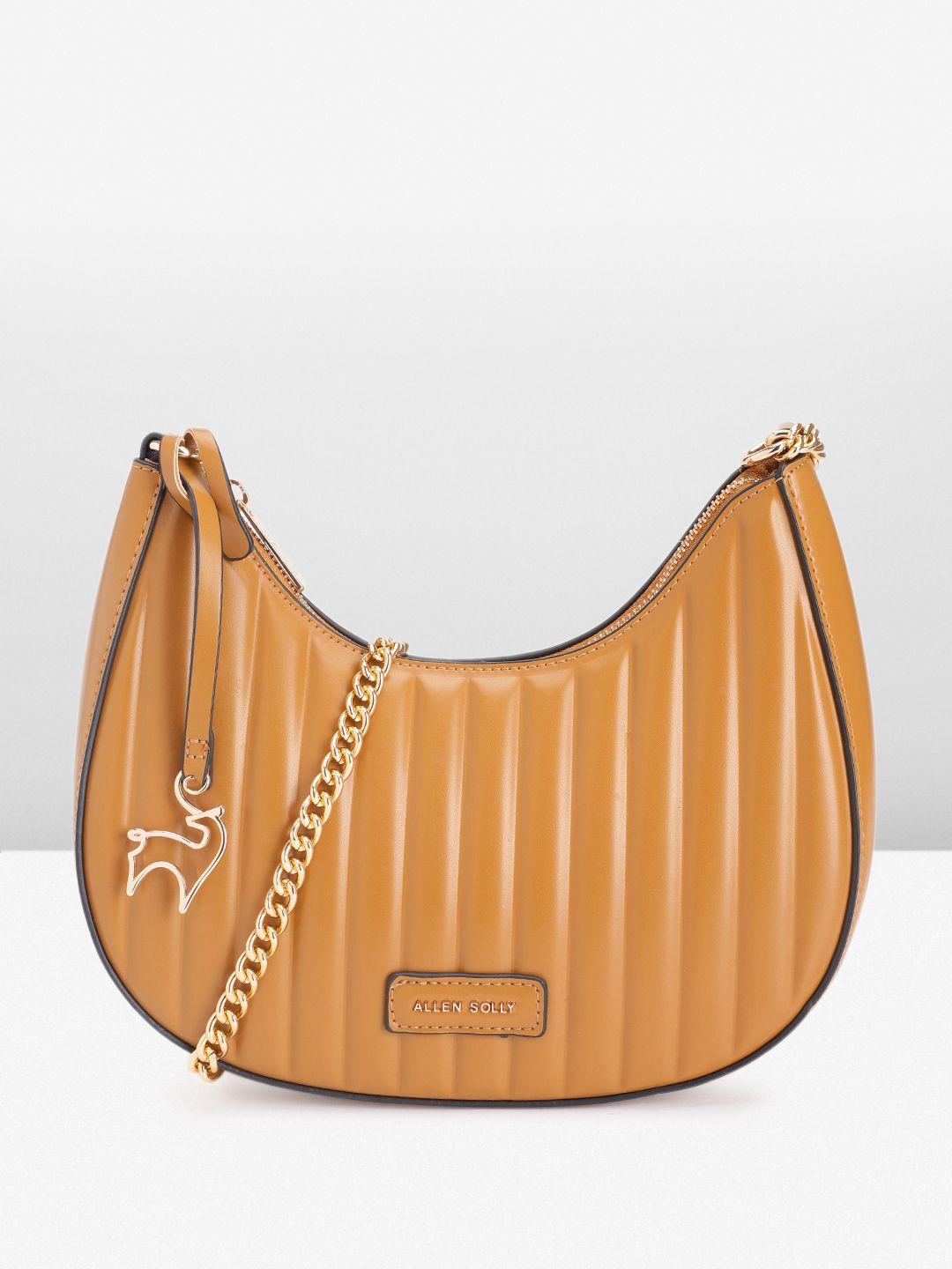 allen solly structured hobo bag