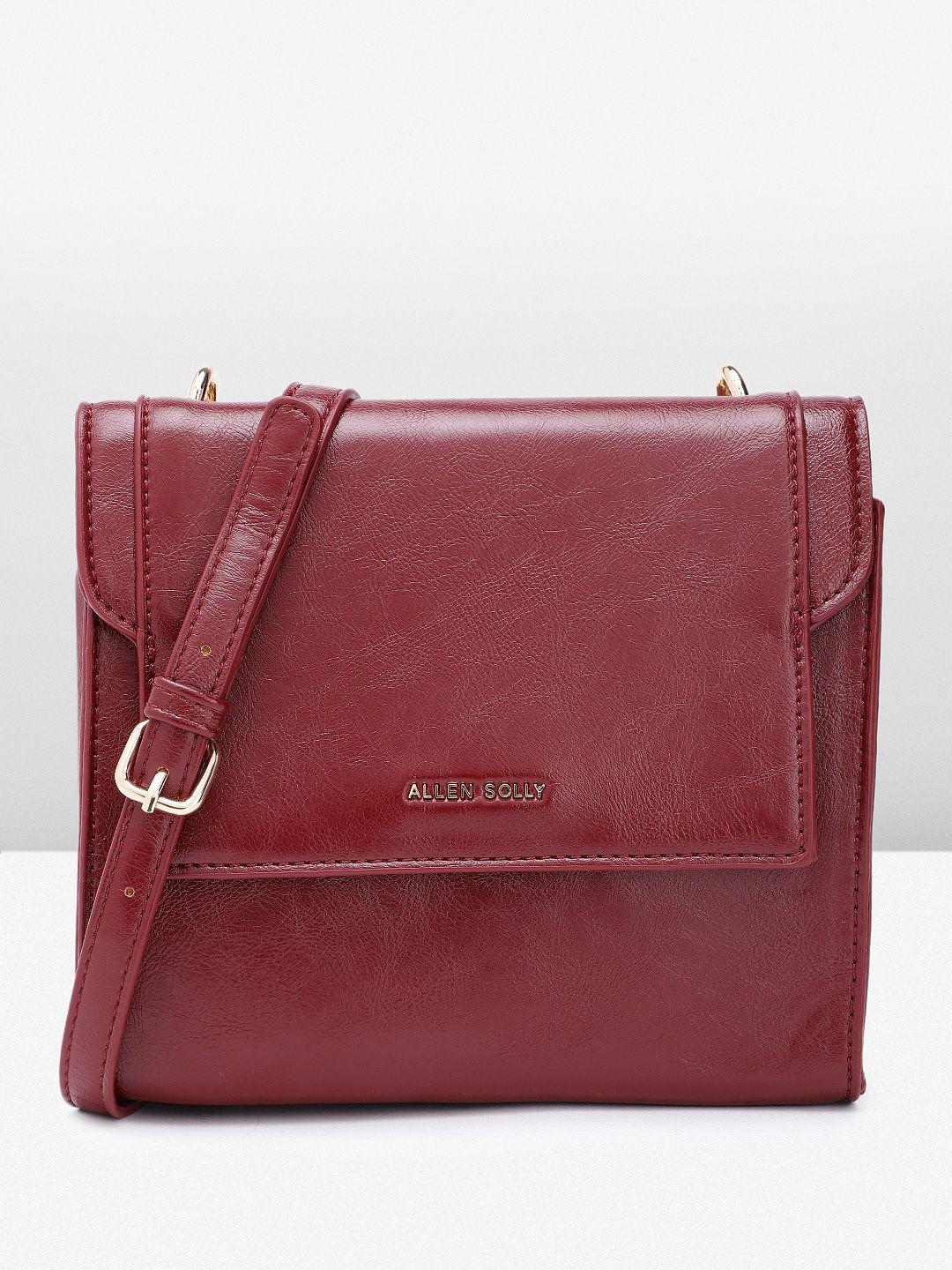 allen solly structured sling bag