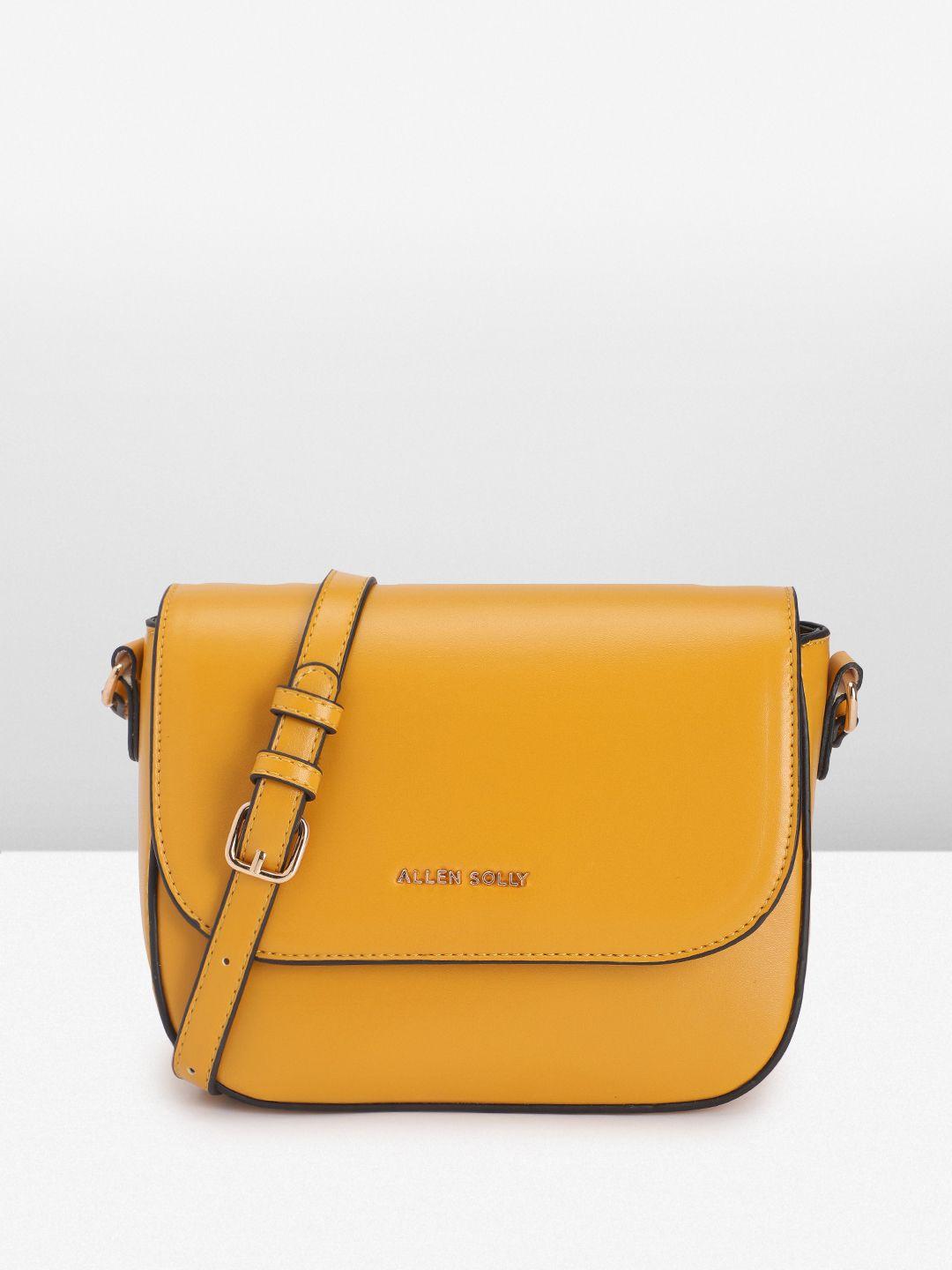 allen solly structured sling bag