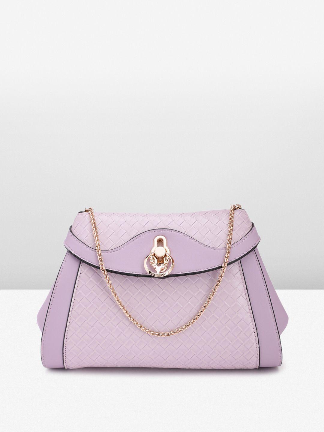 allen solly textured sling bag