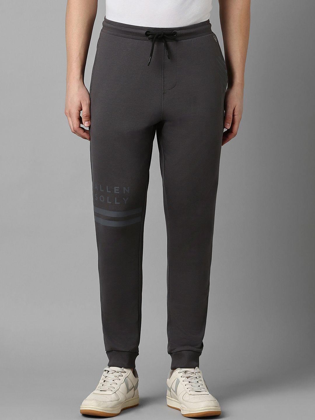 allen solly tribe men mid-rise joggers