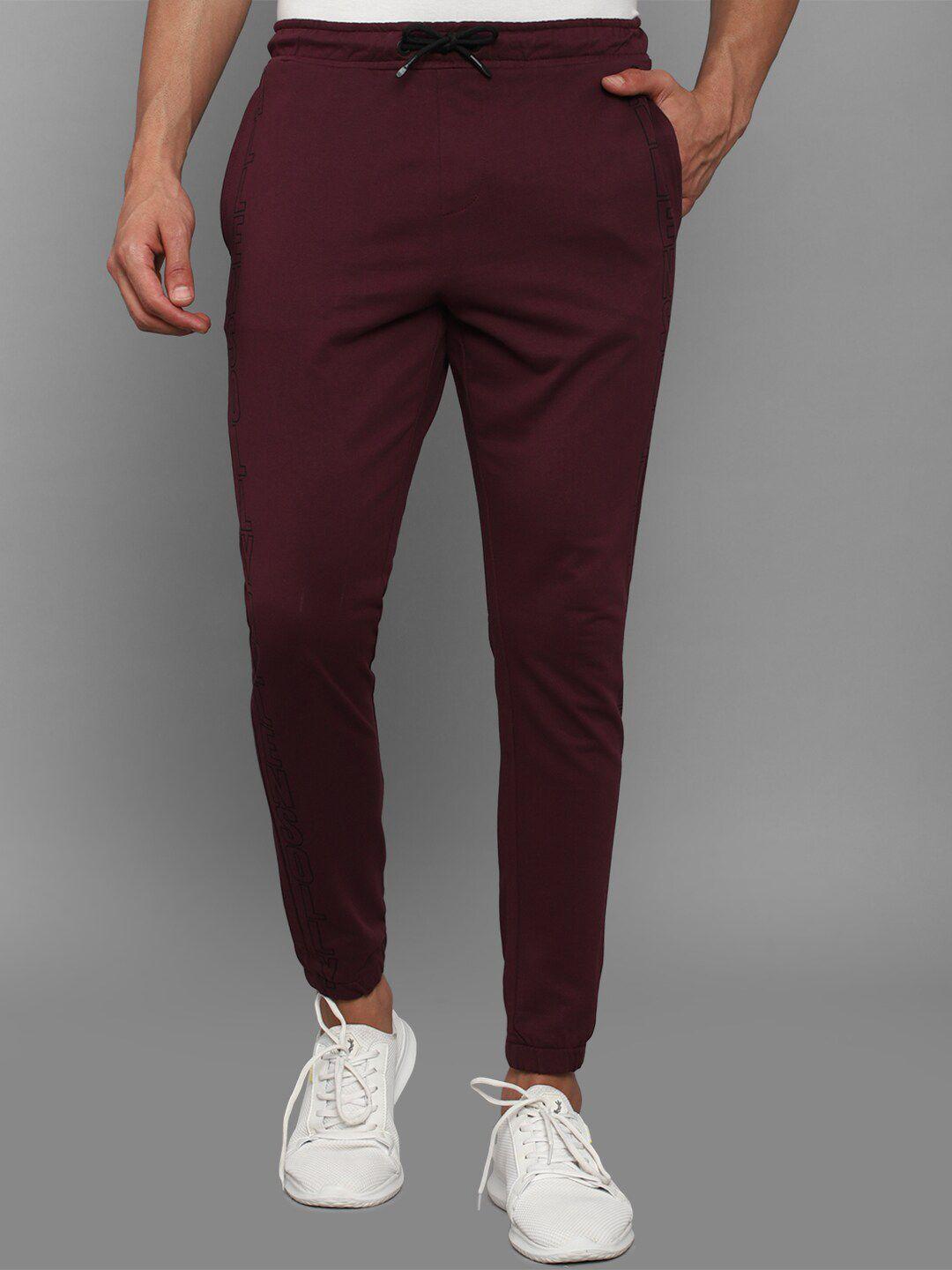 allen solly tribe men regular-fit track pants