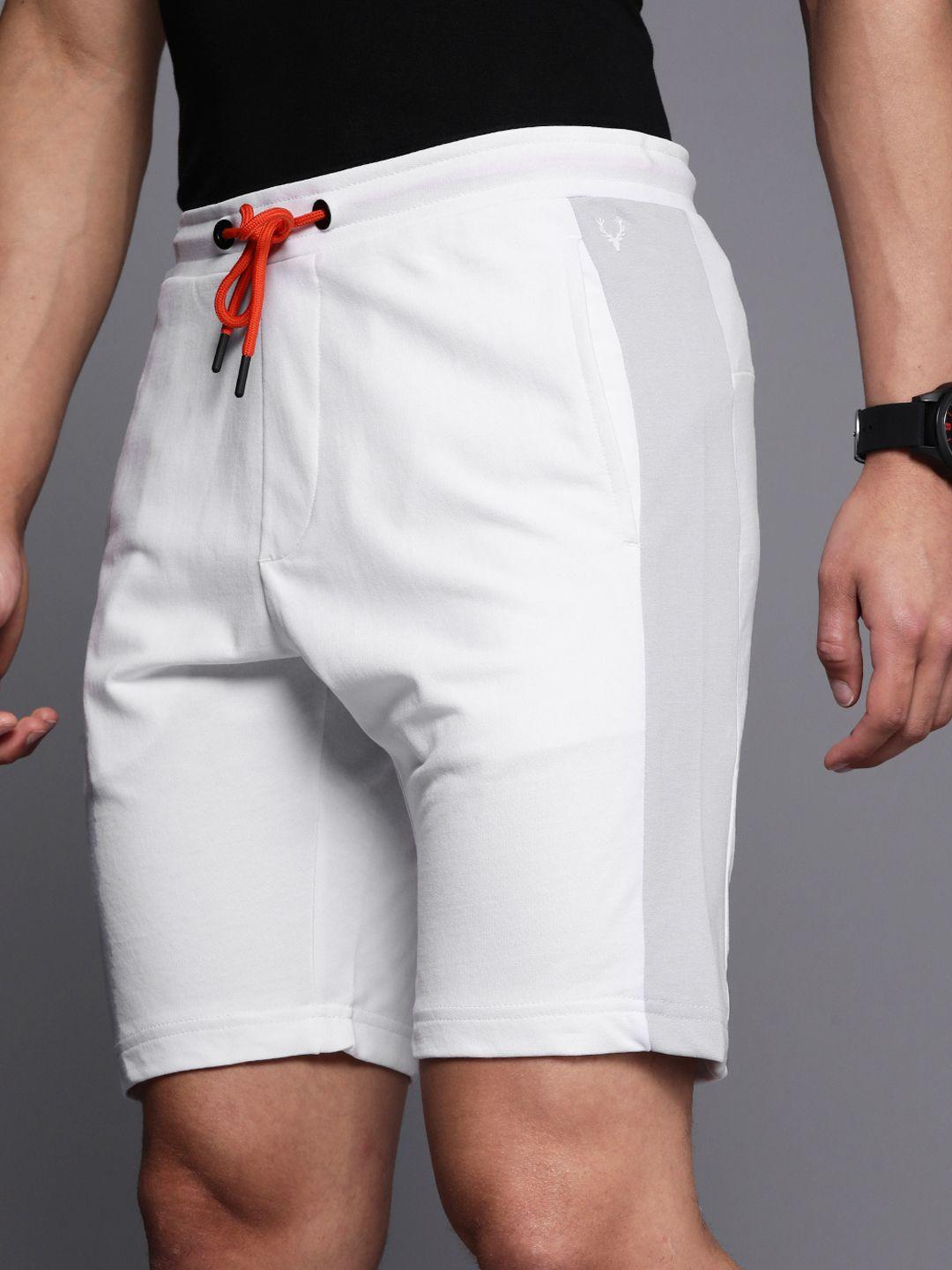 allen solly tribe men solid shorts