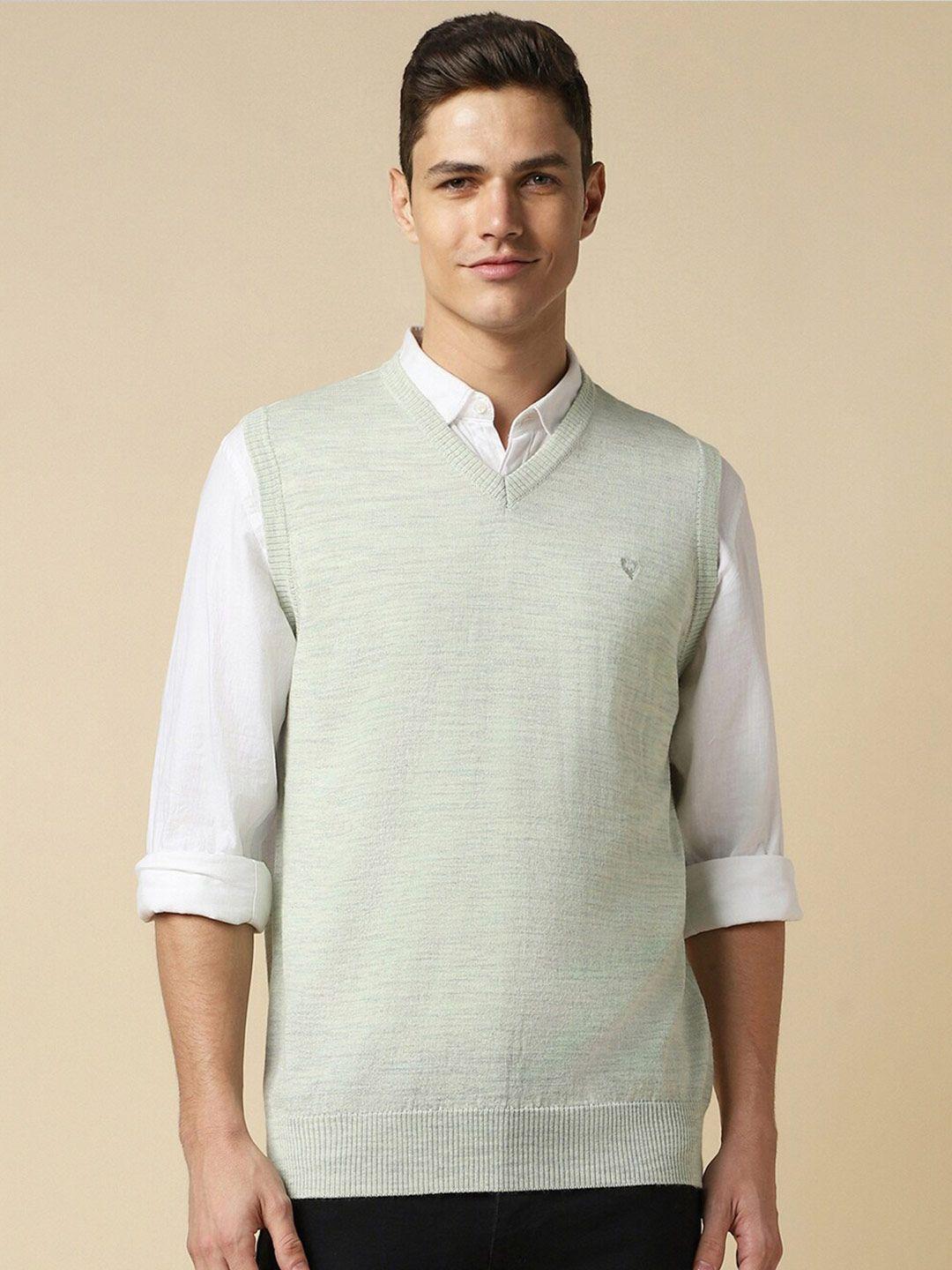 allen solly v-neck sweater vest