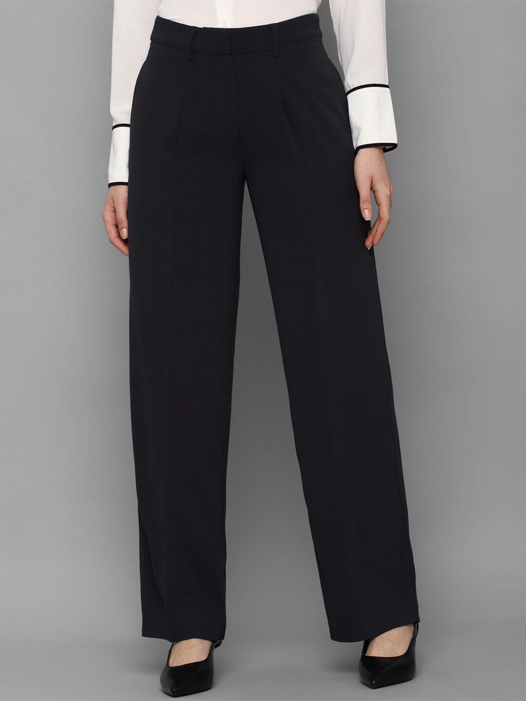 allen solly woman  black trousers