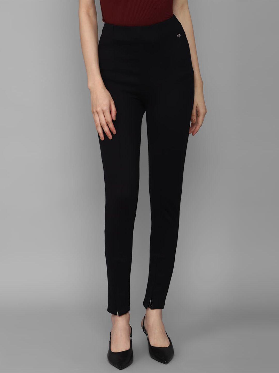 allen solly woman ankle-length casual leggings