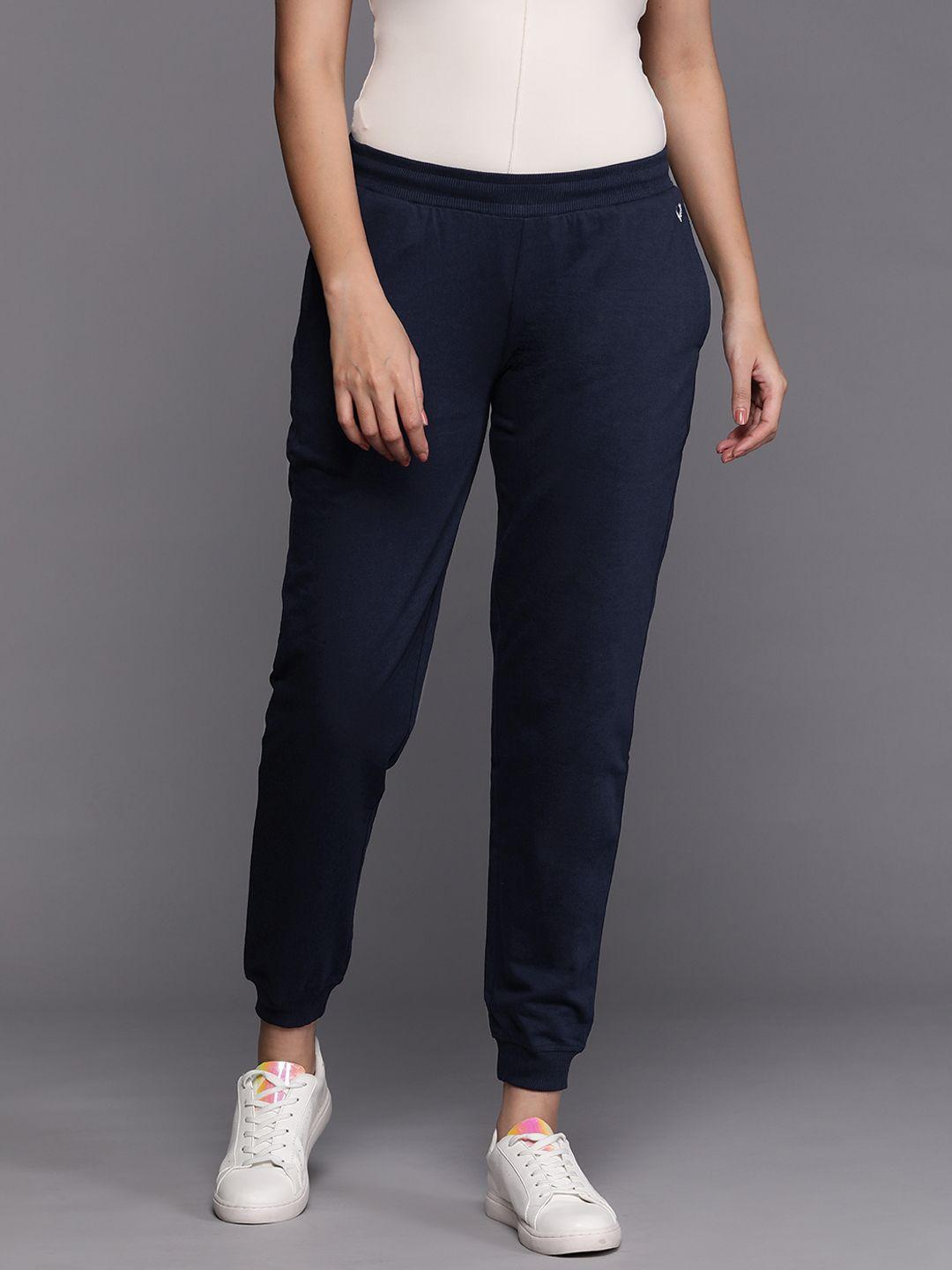 allen solly woman pure cotton jogger track pants