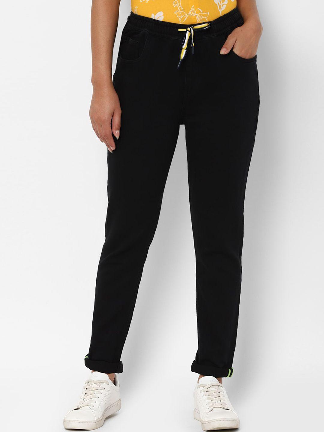 allen solly woman women black jeans