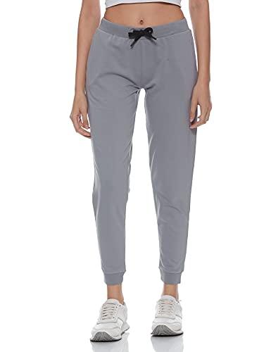 allen solly women's regular casual pants (ahkbcrgp454910_charcoal_36)