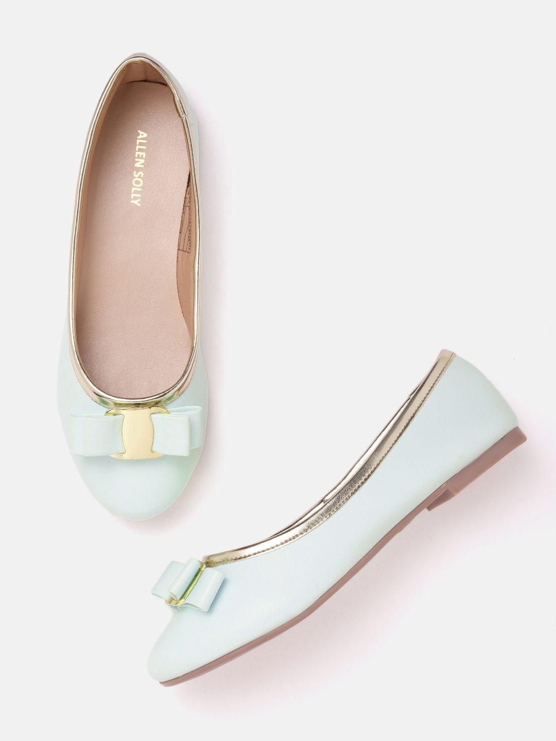 allen solly women ballerinas with bow detail