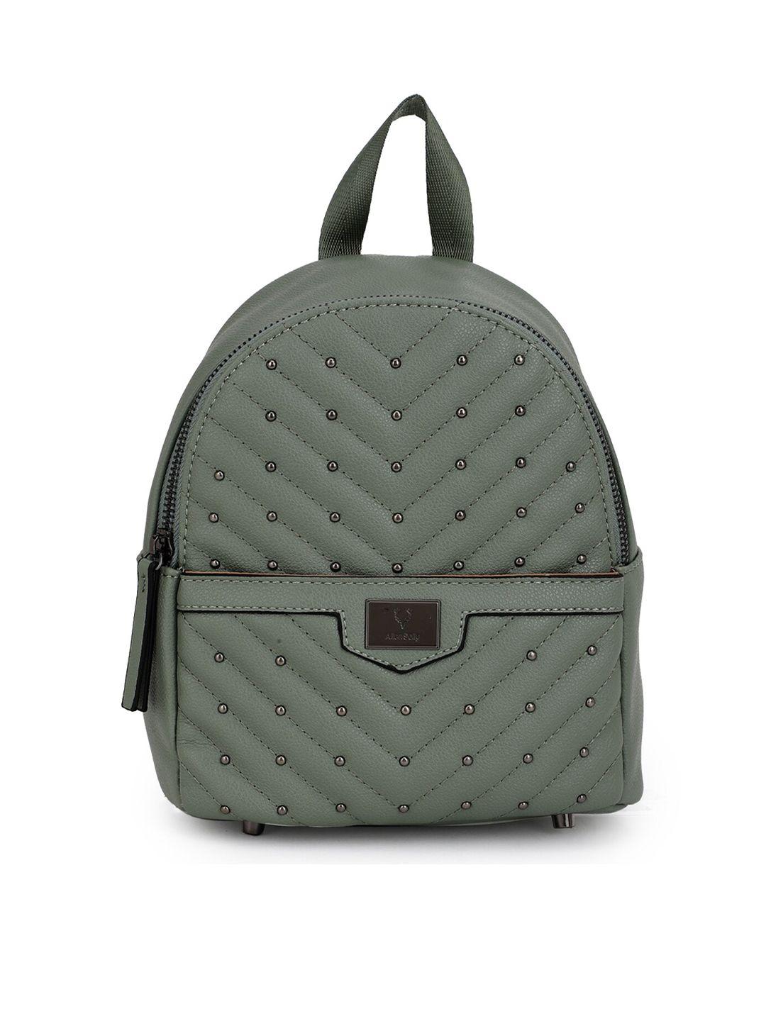 allen solly women green embellished backpack