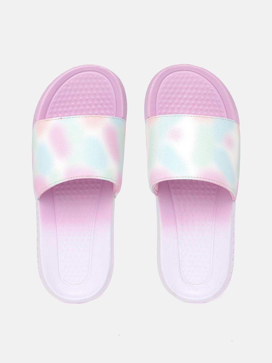 allen solly women printed sliders