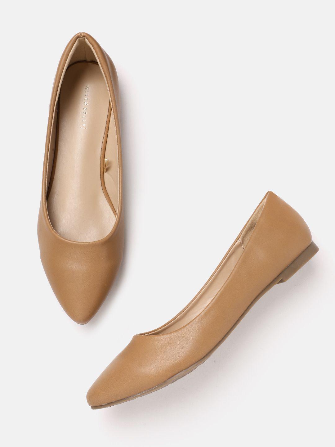 allen solly women solid ballerinas