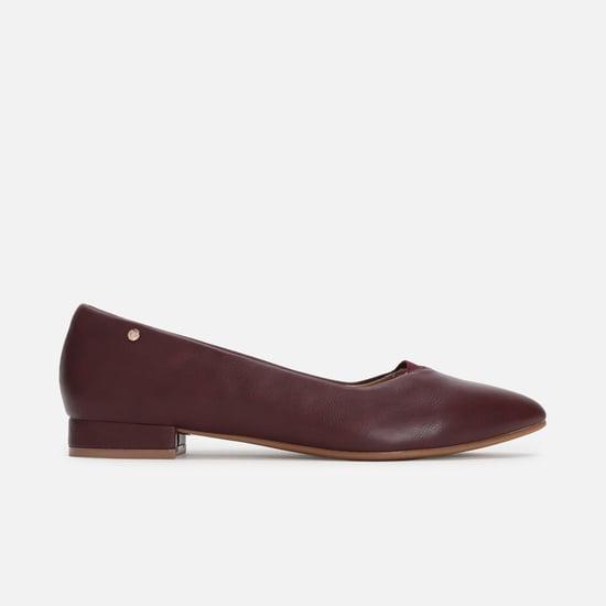 allen solly women solid ballerinas