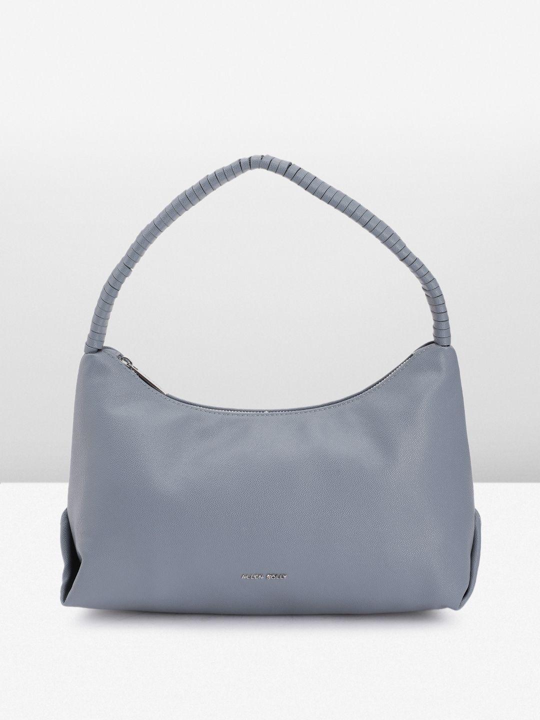 allen solly women solid hobo bag