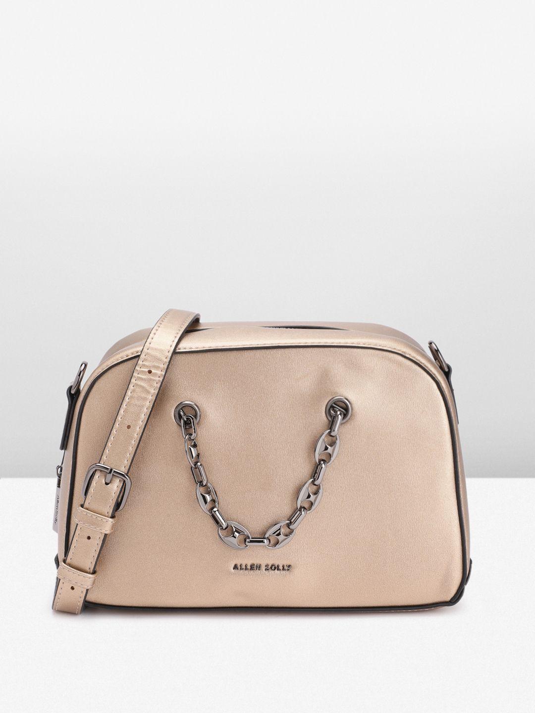 allen solly women solid sling bag