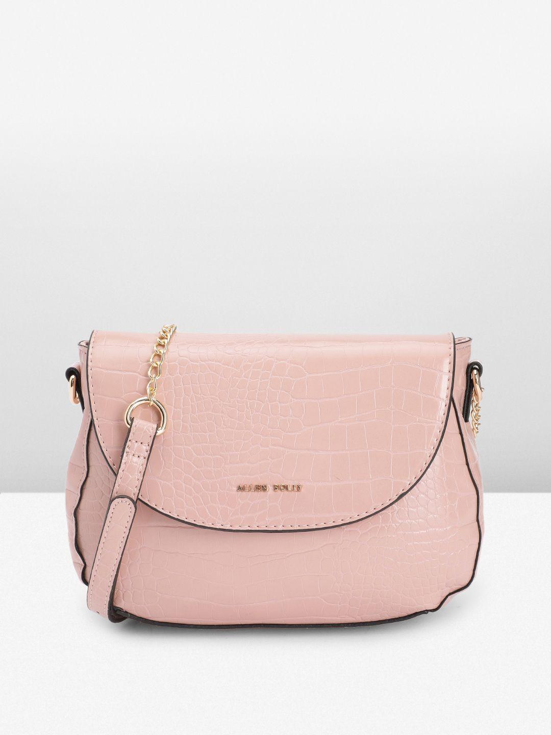 allen solly women textured sling bag