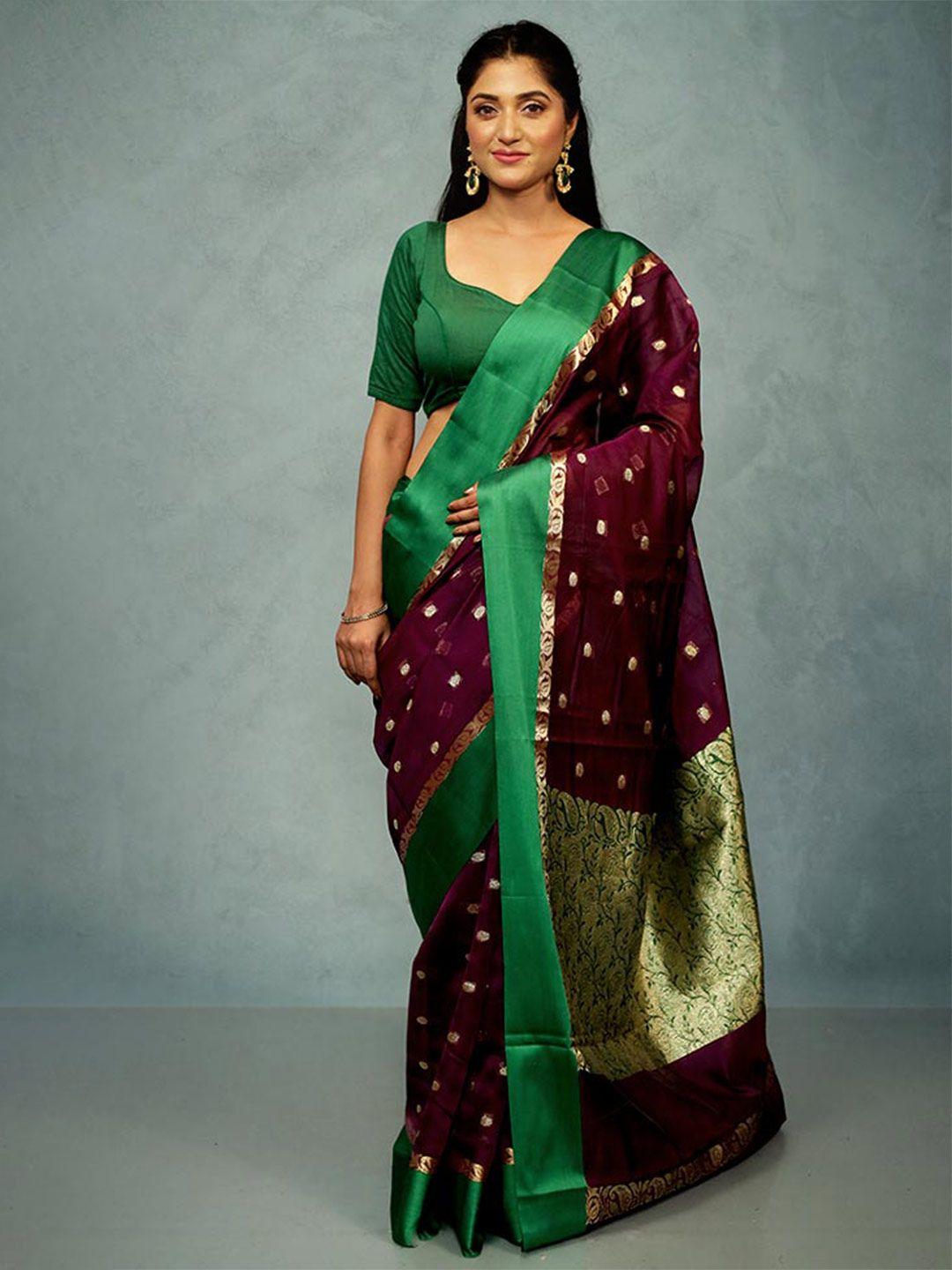 allsilks ethnic motifs woven design zari saree