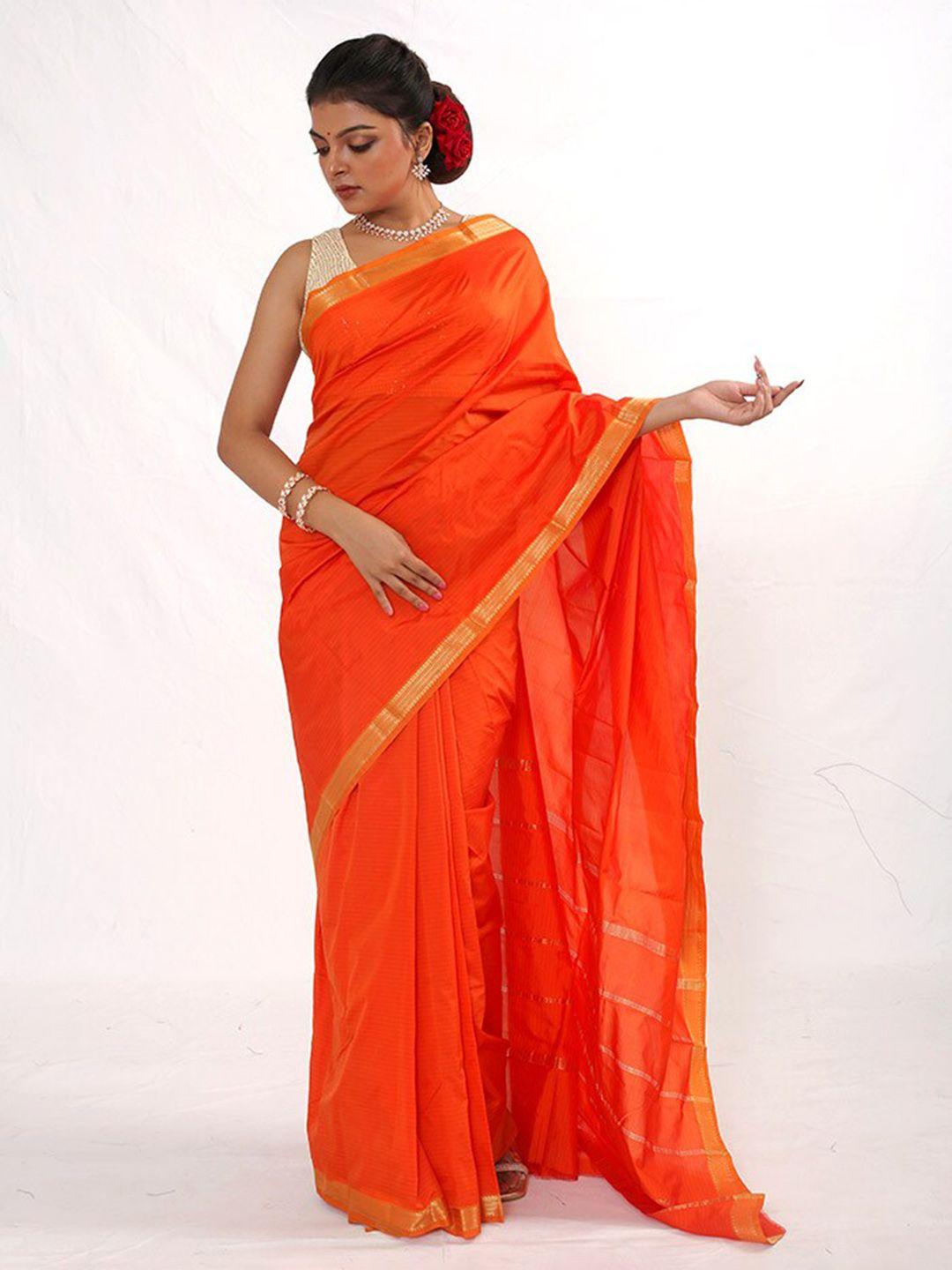 allsilks zari detailed pure silk kanjeevaram saree