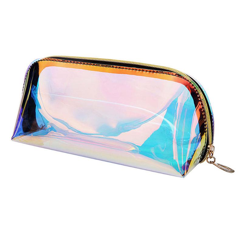 allure holographic cosmetic pouch - 23138