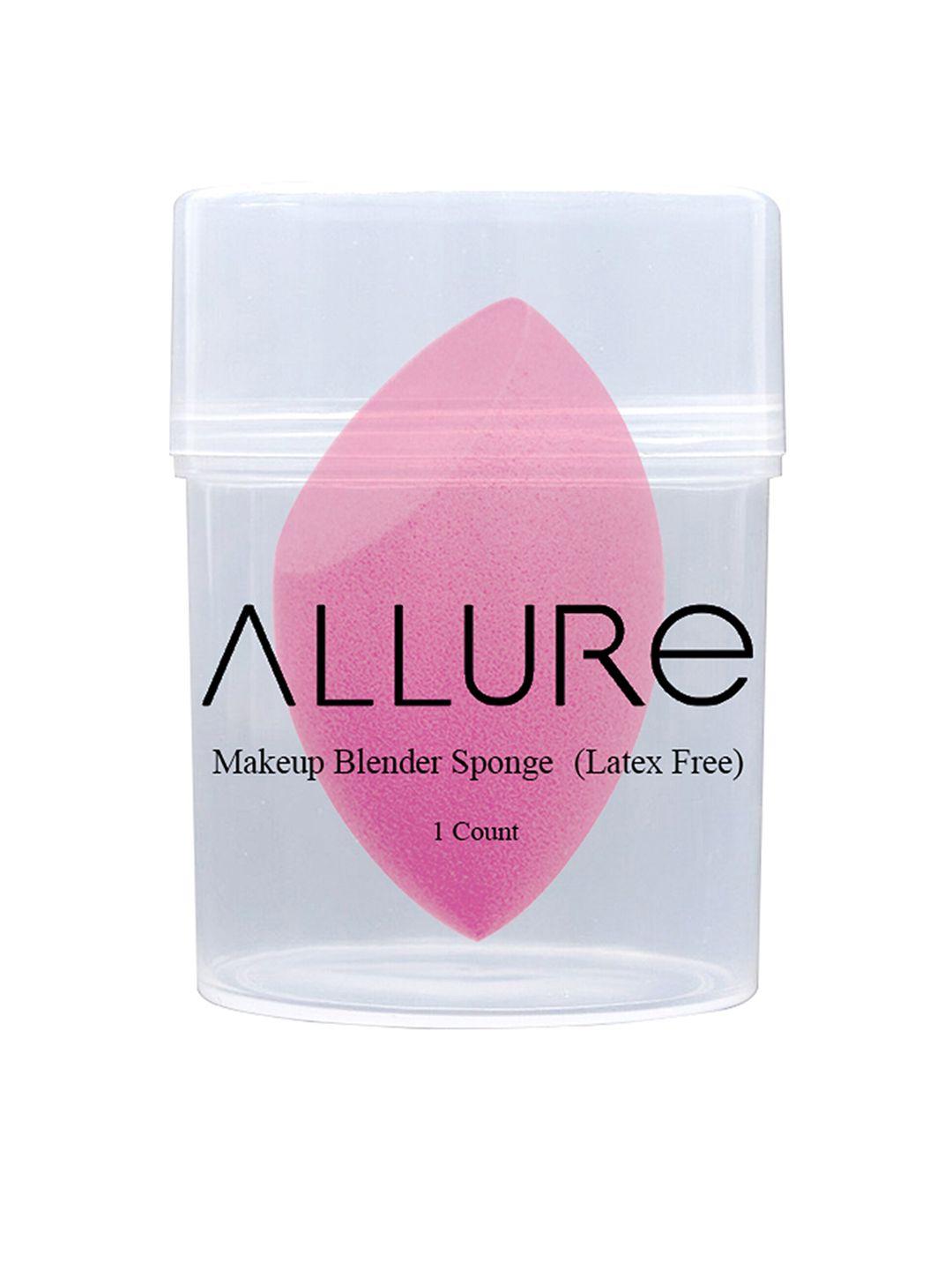 allure pink makeup blender sponge