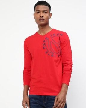 almanzo slim fit crew-neck t-shirt