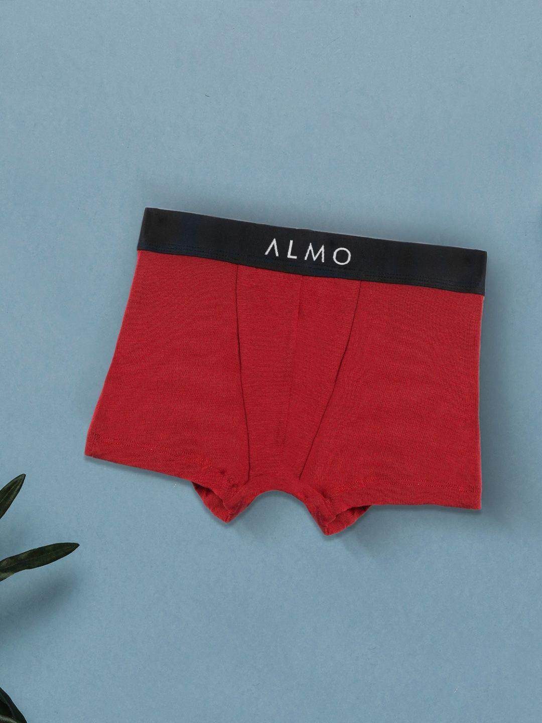 almo wear pack of 2 logo printed detail trunks