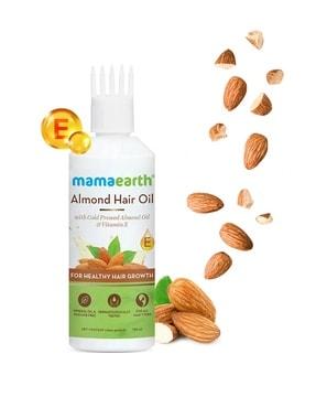almond hair oil with vitamin e