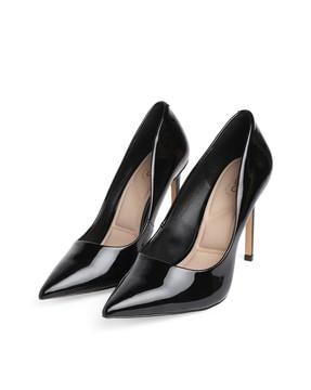 almond-toe stiletto pumps