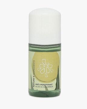 aloe vera & cucumber deodorant roll- on