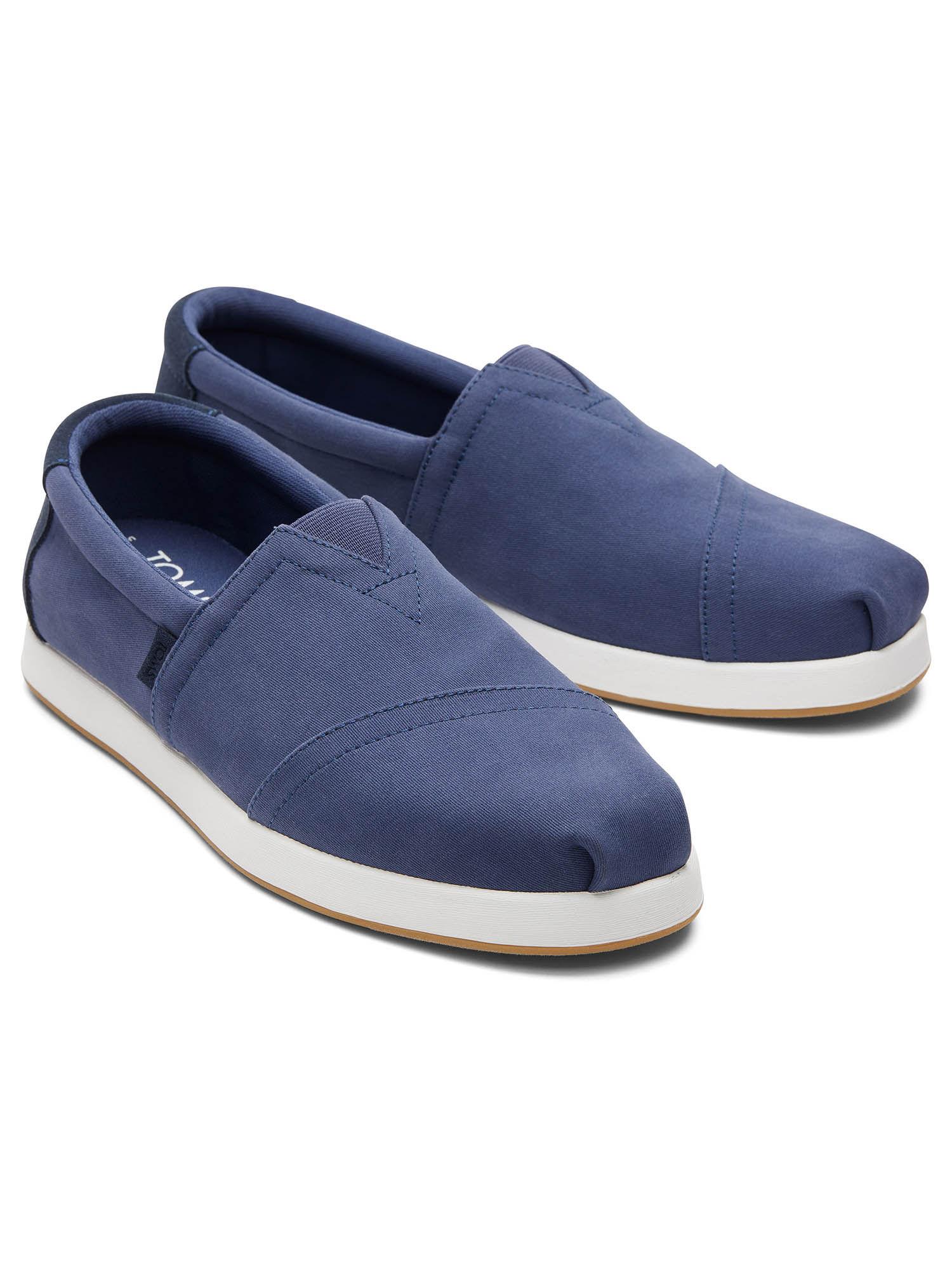 alp fwd wide width navy suede casual shoes