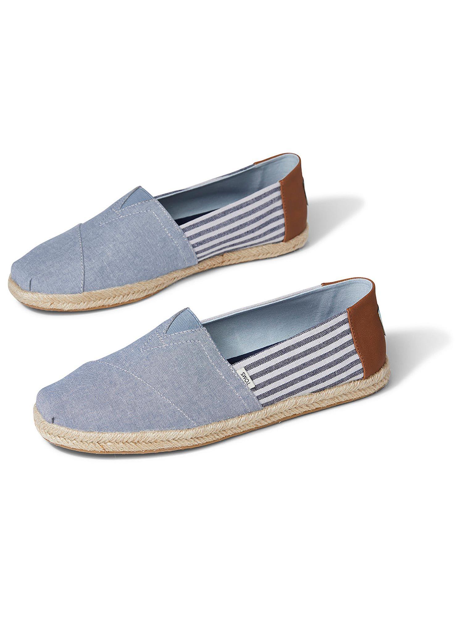 alpargata rope espadrille navy blue casual shoes