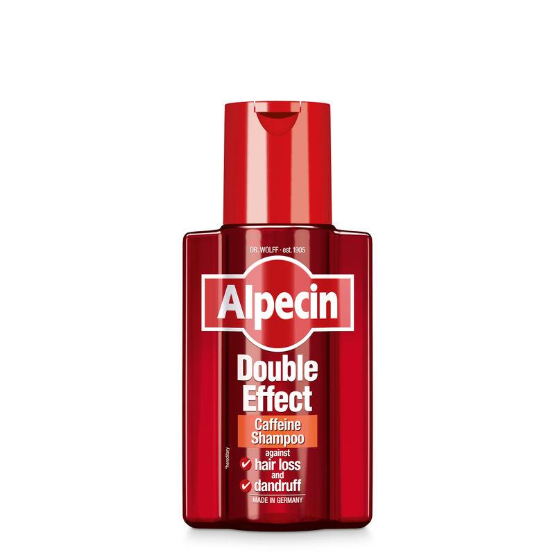 alpecin caffeine double effect anti-dandruff & hair fall control shampoo