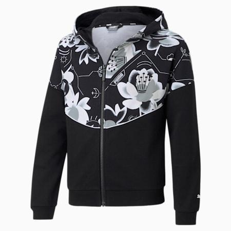 alpha full-zip youth hoodie
