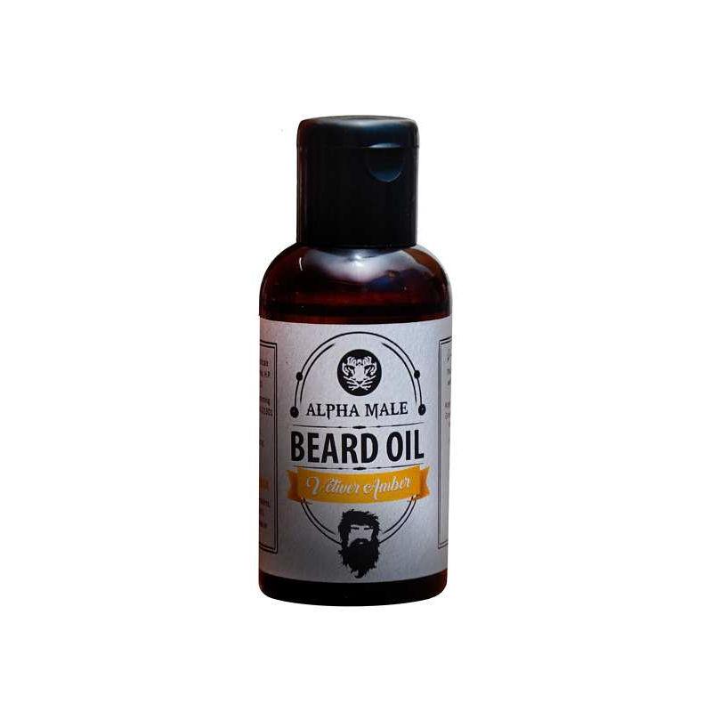 alpha male beard oil ambrer