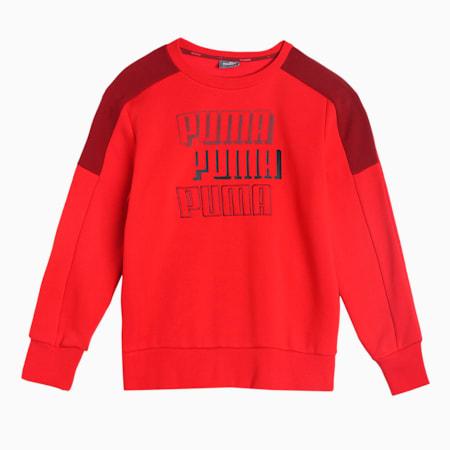 alpha crew boy's loose sweat shirt